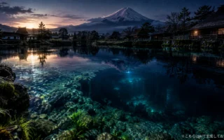 忍野八海 ― 「宇津湖」が消えたあの日、湖底に沈んだのは本当に水だけだったのか