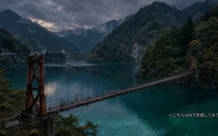秩父湖・二瀬ダム・吊り橋（秩父市）