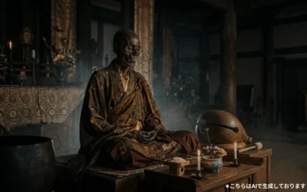 即身仏 ― 96歳、飢饉の年に土中入定した僧侶