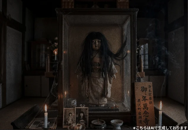 The Okiku Doll of Mannen-ji Temple (Kurisawa, Iwamizawa)