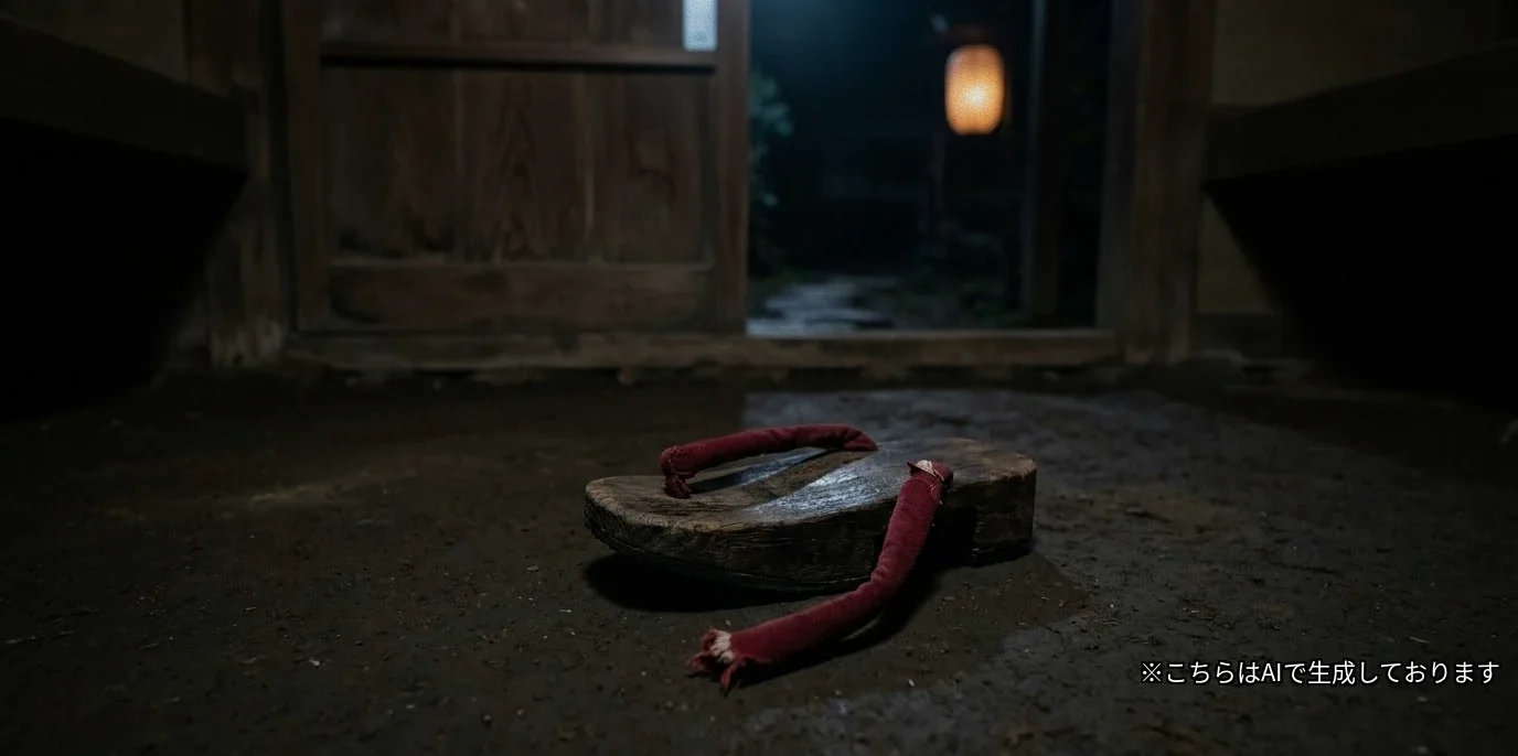 下駄の鼻緒が切れると不吉なのはなぜか ― 夜の履物の禁忌と、野辺送りの草履の記憶